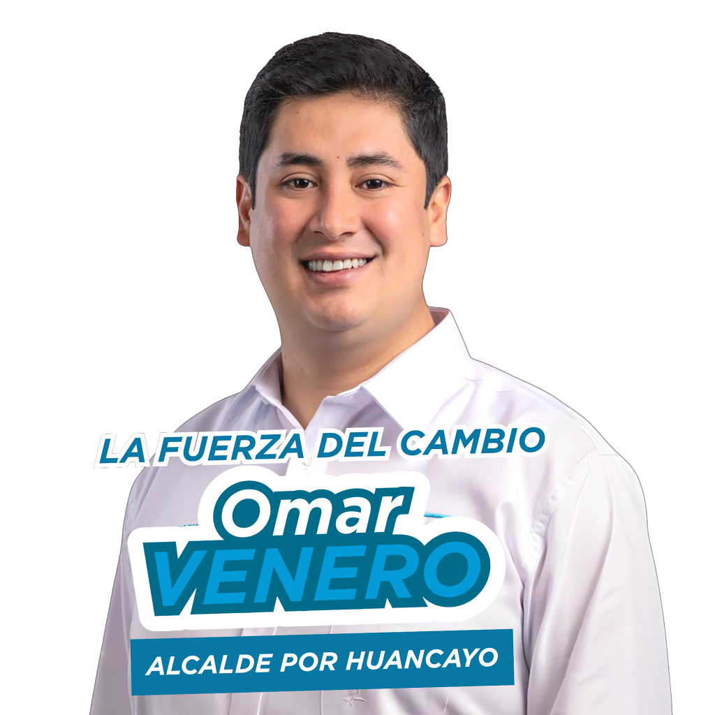 Omar Venero candidato a alcalde por Huancayo 2026